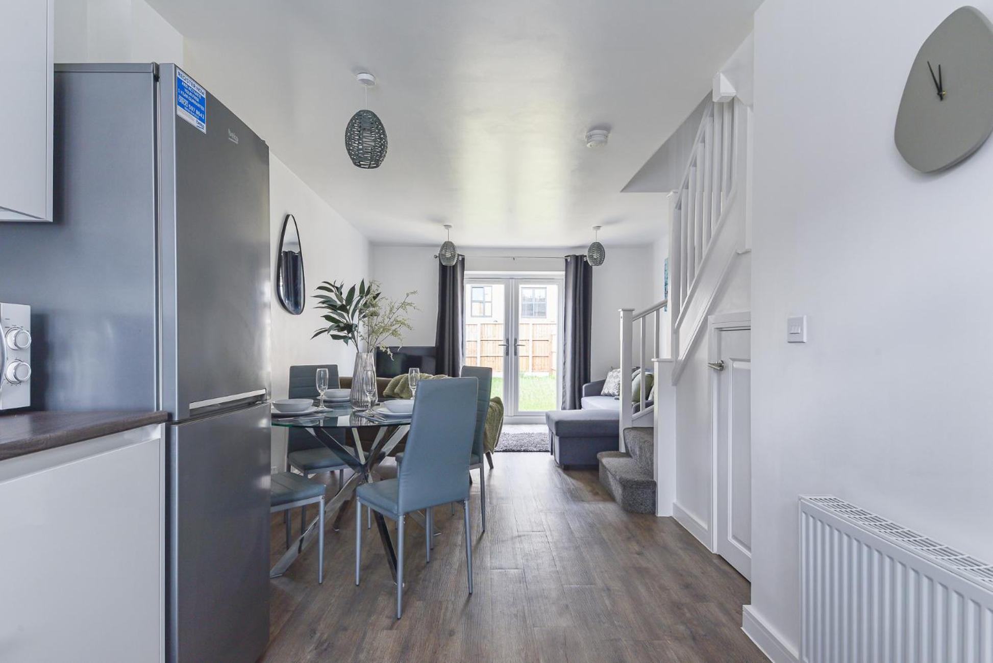 Beautiful New House In Derby For Up To 5 Guests, Suitable For Families Contractors Nhs Staff Etc Exterior photo