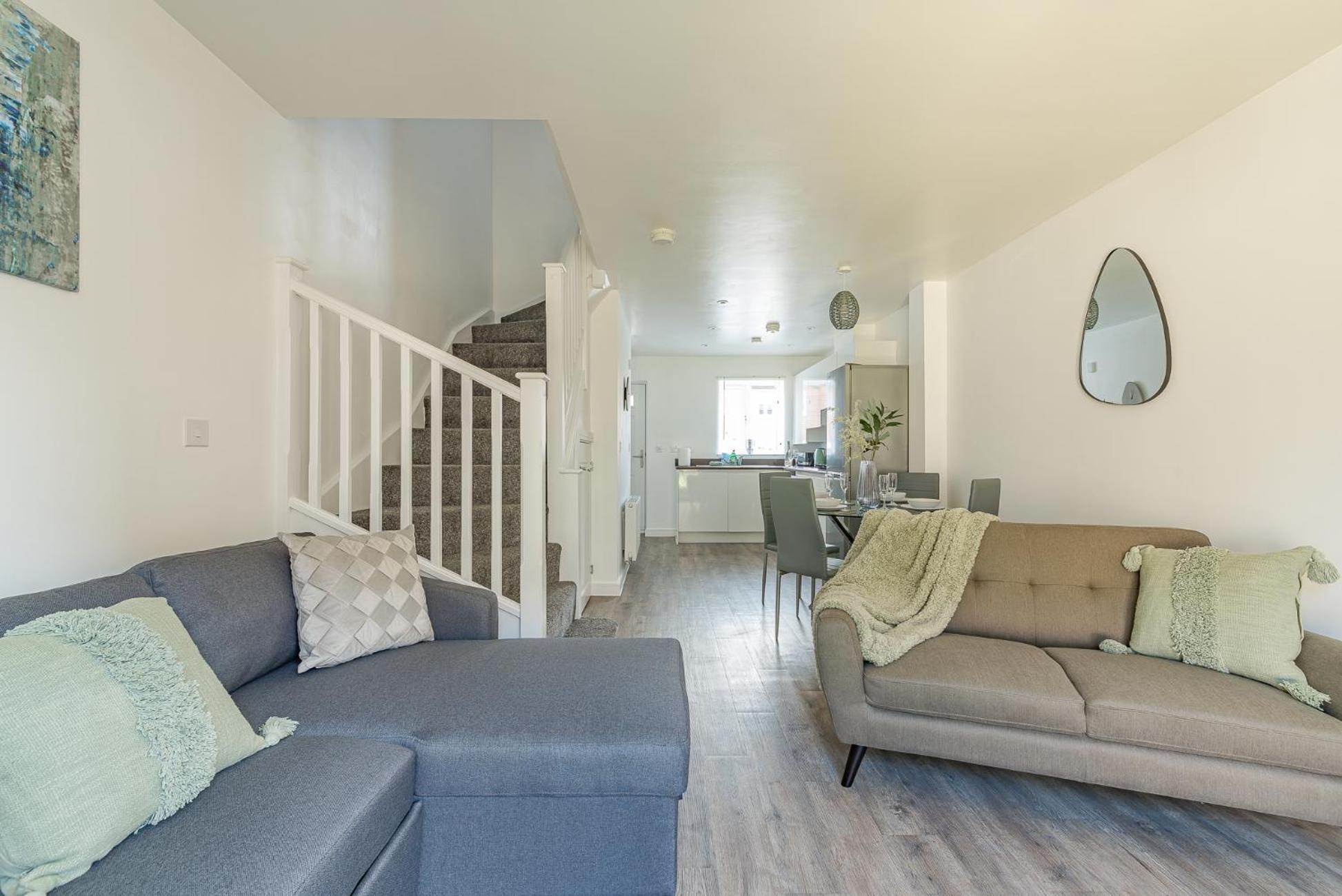 Beautiful New House In Derby For Up To 5 Guests, Suitable For Families Contractors Nhs Staff Etc Exterior photo